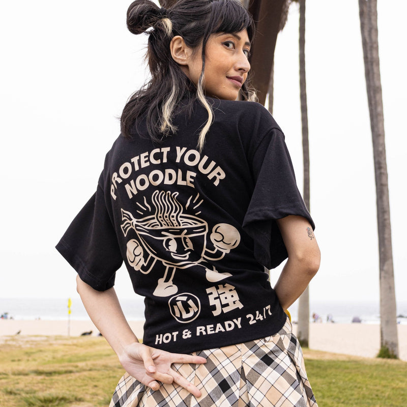 Protect Your Noodle Oversized Tee - No Sad Days