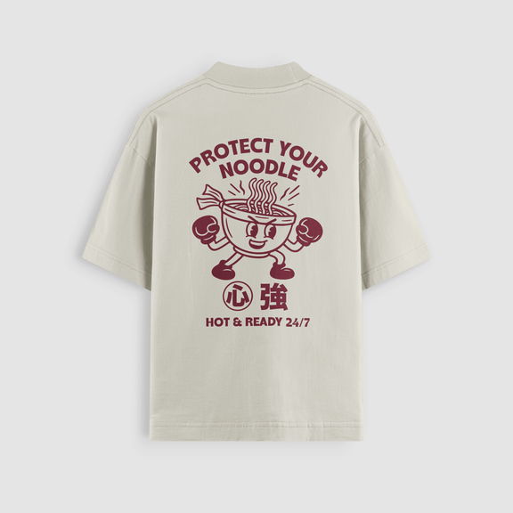 Protect Your Noodle Oversized Tee - No Sad Days