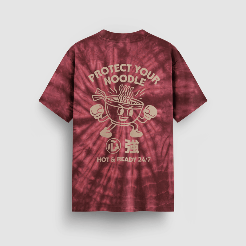 Protect Your Noodle Tie-Dye Tee - No Sad Days