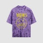 Nervous Tie-Dye Purple Oversized Tee