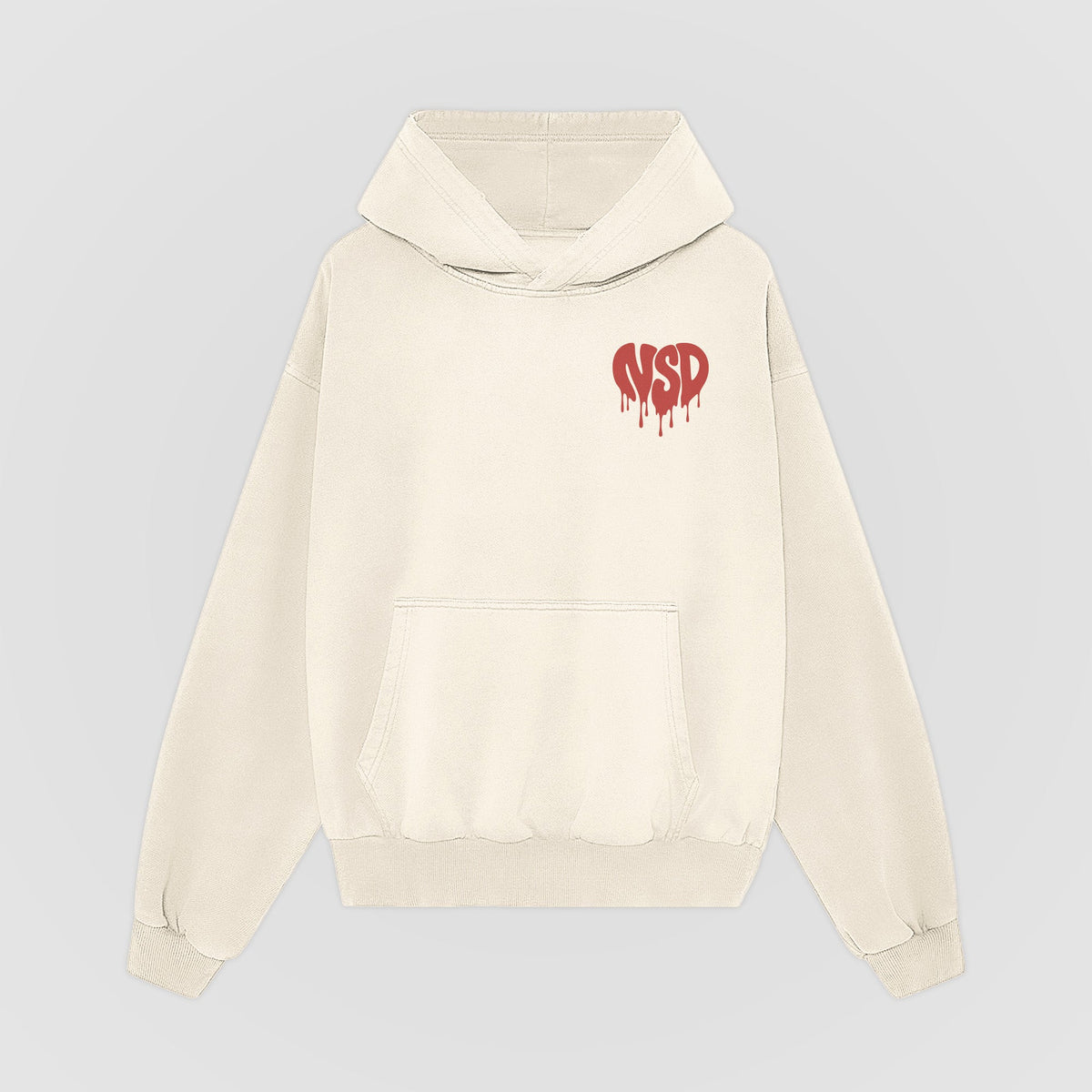 The Heart Broke Oversized Hoodie - No Sad Days