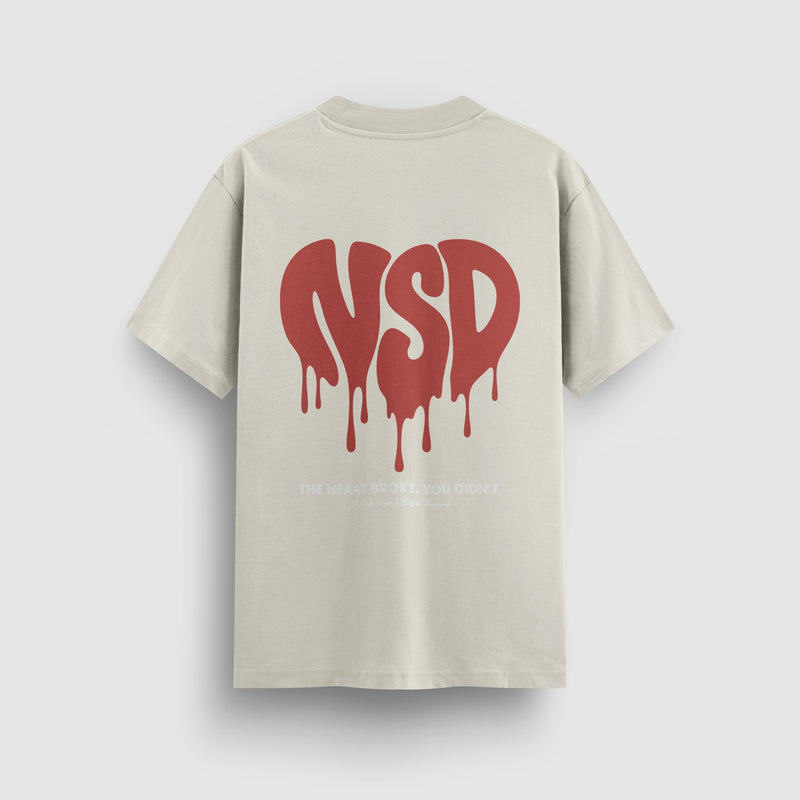 The Heart Broke Standard Tee - No Sad Days