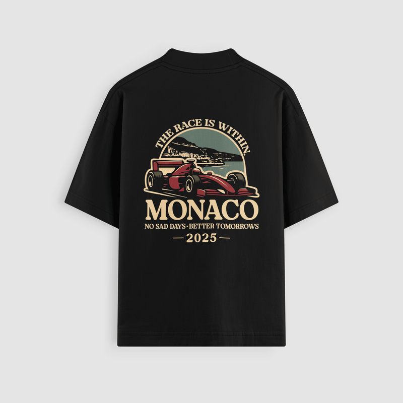 The Race Is Within Oversized Tee - No Sad Days