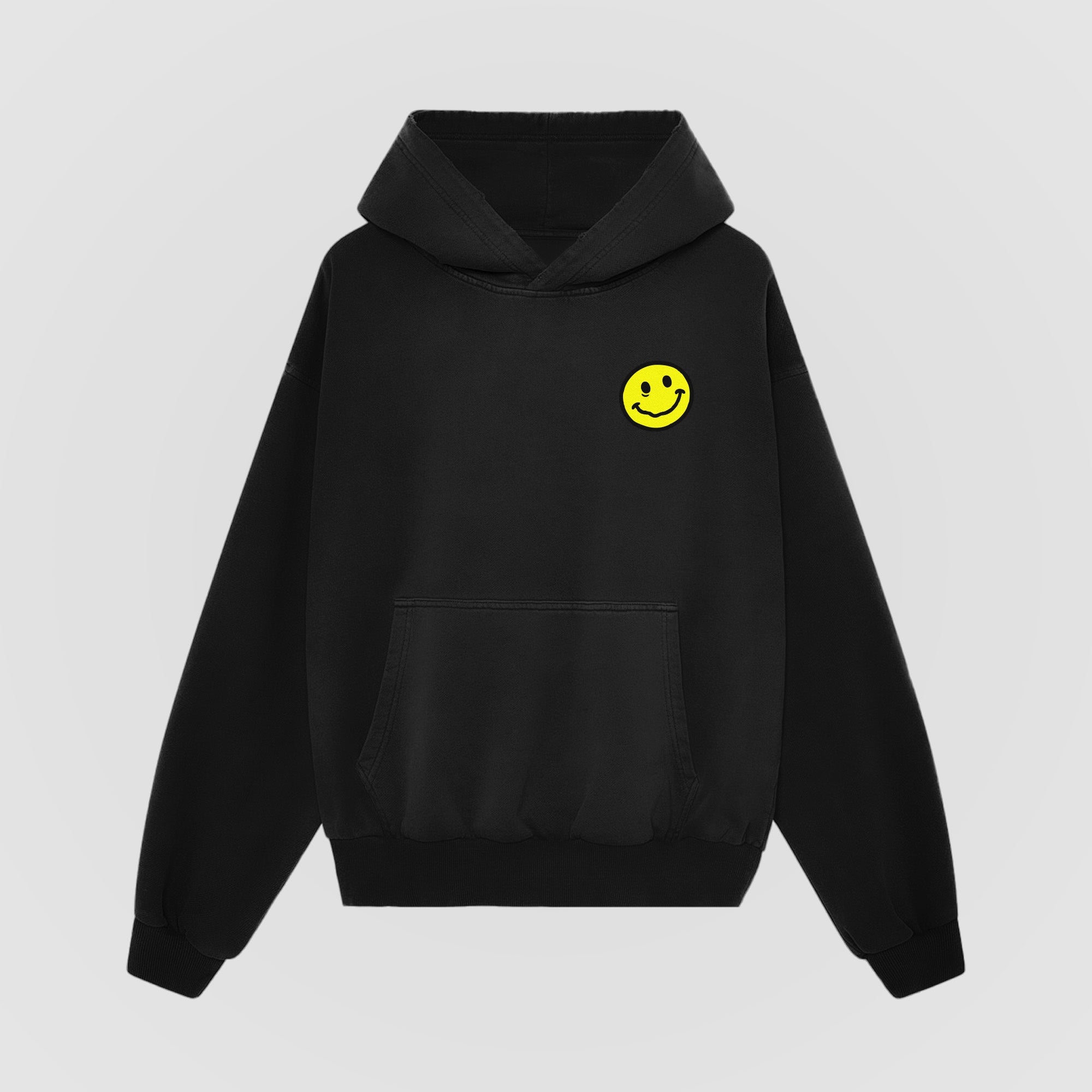 The Version of You Black Oversized Hoodie | Mental Health Clothing