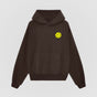 The Version of You Brown Oversized Hoodie