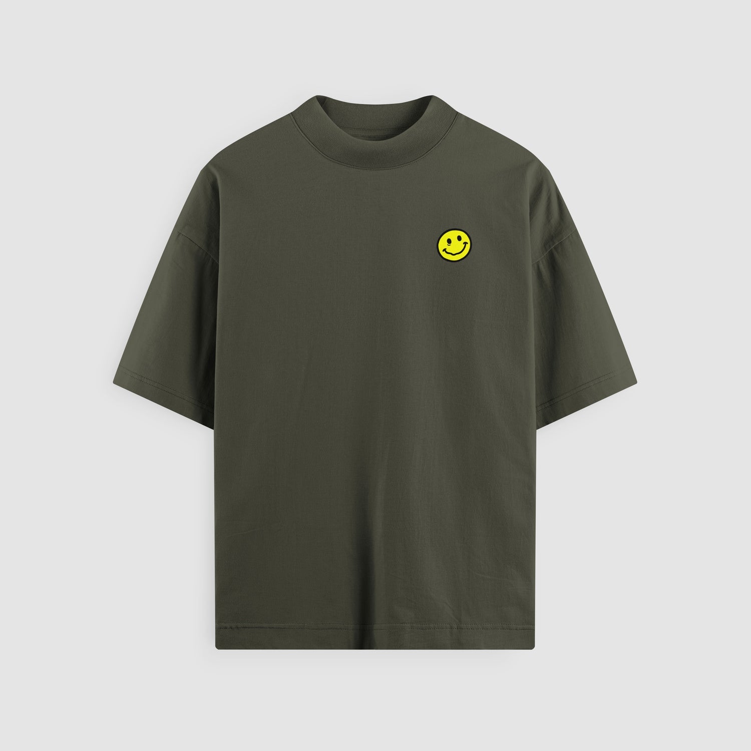 The Version of You Olive Oversized Tee front view