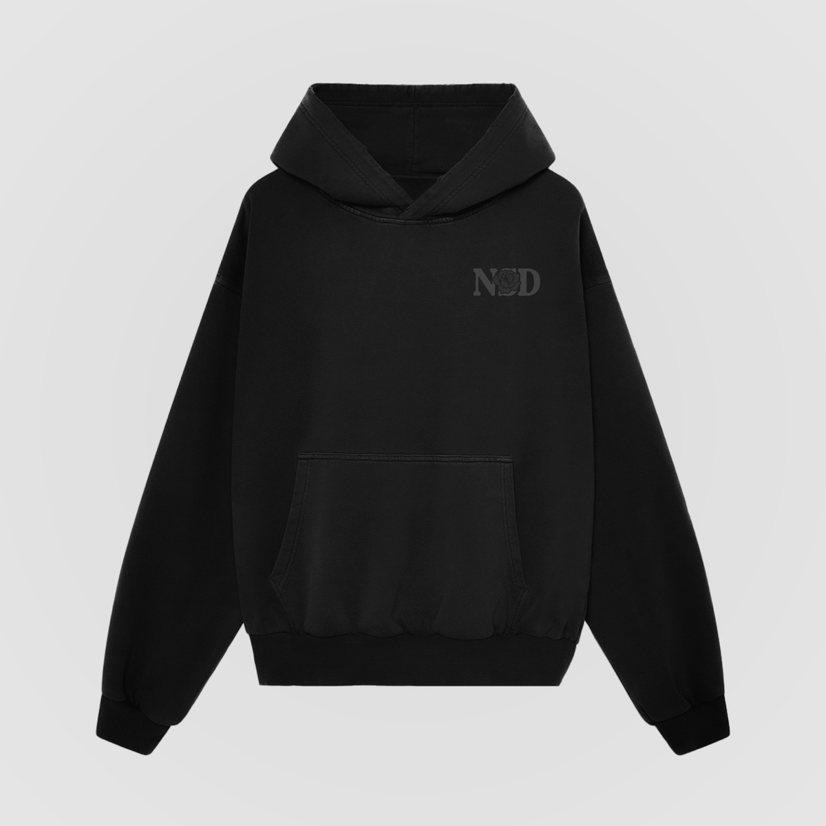 Thorns First Blackout Oversized Hoodie - No Sad Days