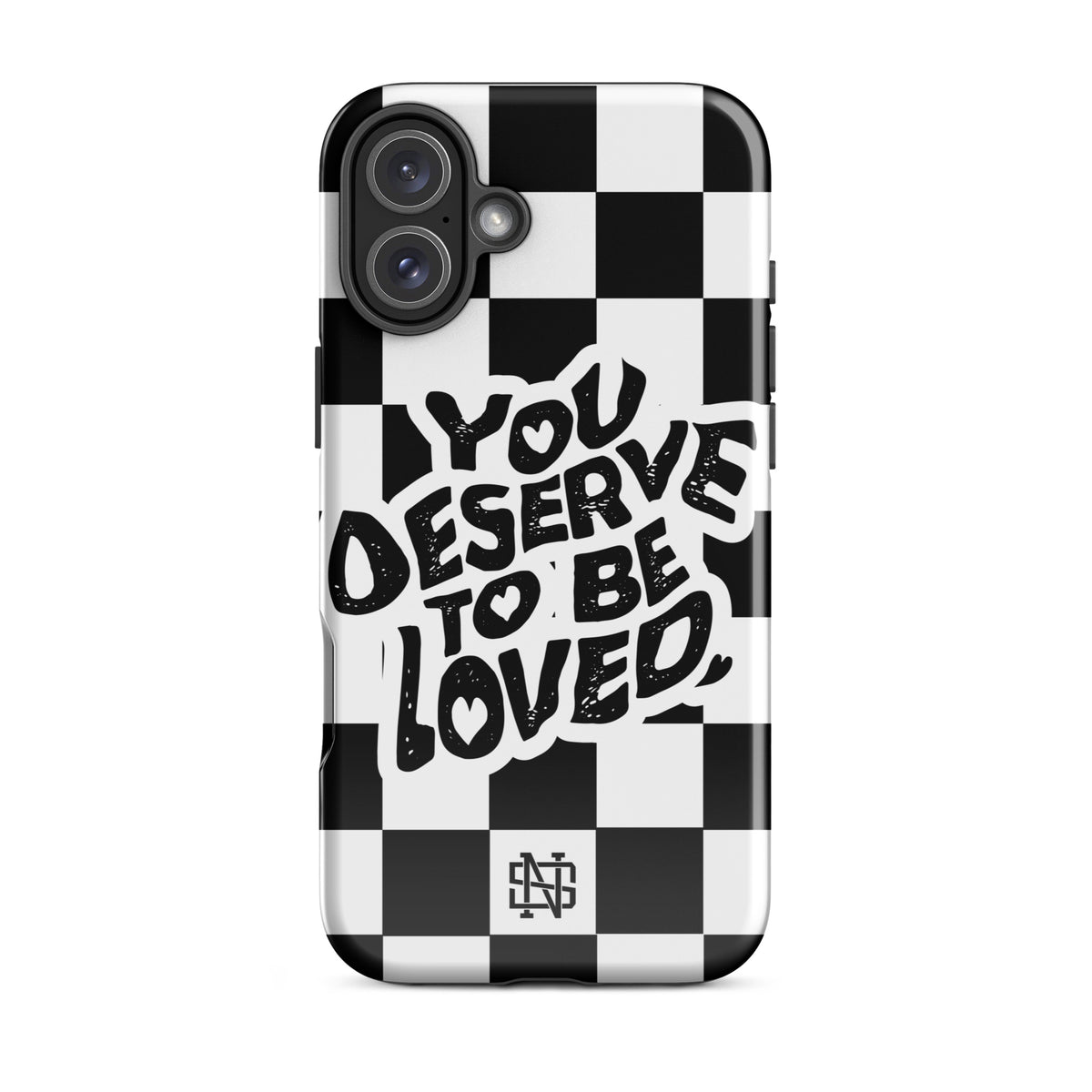 You Deserve to be Loved - iPhone Case — mental health phone case | No Sad Days (view 10)
