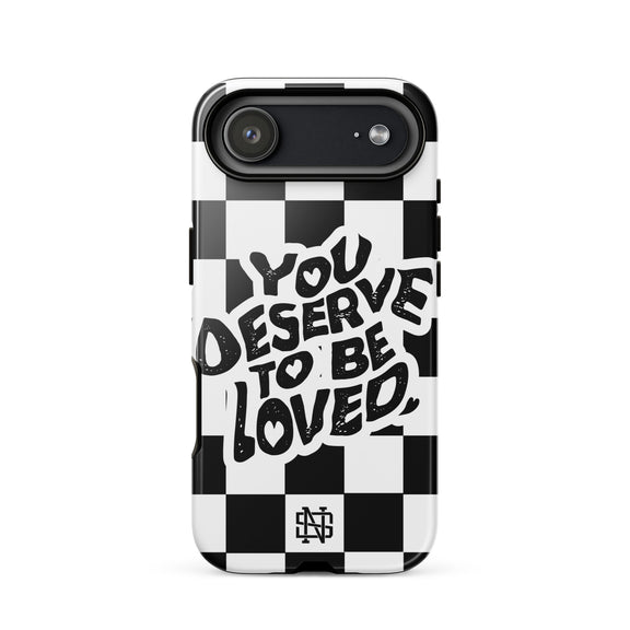 You Deserve to be Loved - iPhone Case — mental health phone case | No Sad Days (view 14)