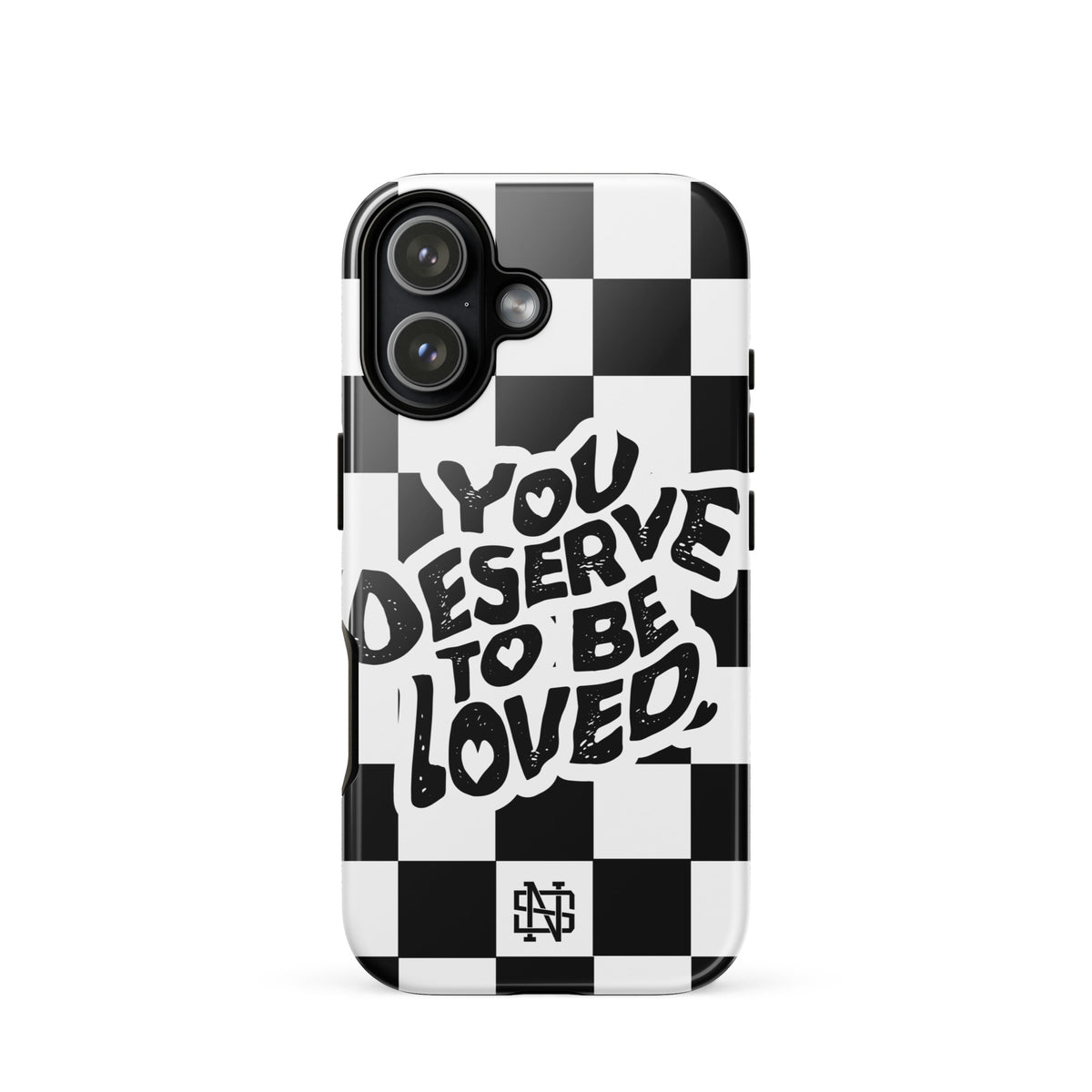 You Deserve to be Loved - iPhone Case — mental health phone case | No Sad Days (view 13)