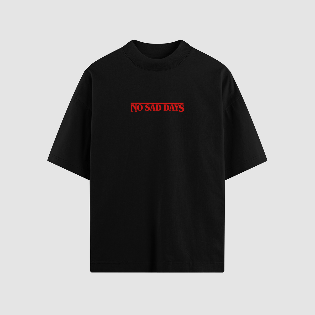 Upside Down Oversized Tee by No Sad Days