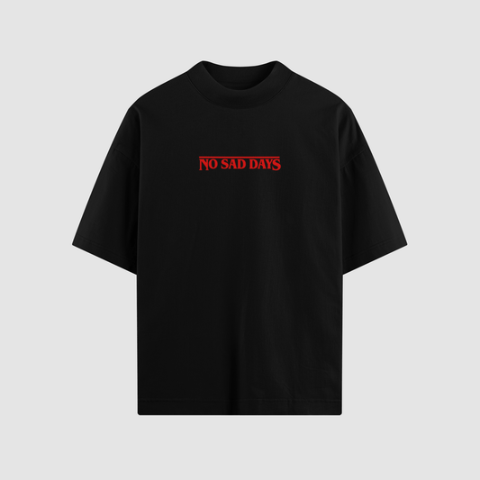 Upside Down Oversized Tee by No Sad Days