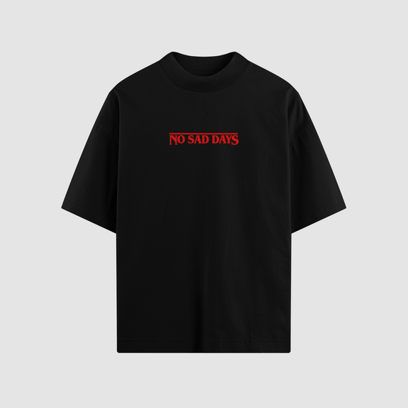 Upside Down Oversized Tee by No Sad Days