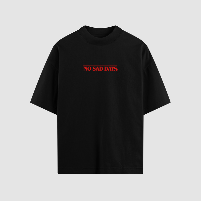 Upside Down Oversized Tee by No Sad Days
