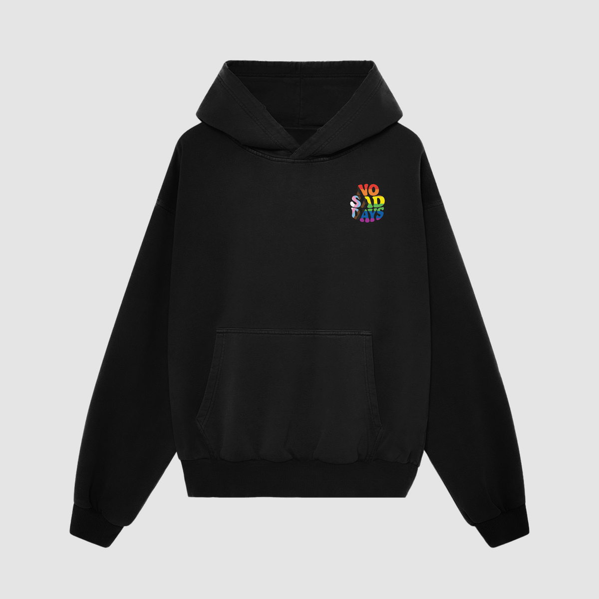 You Belong Here Pride Oversized Hoodie by No Sad Days