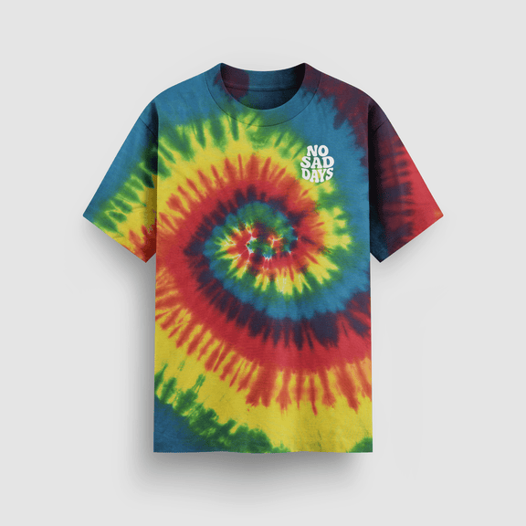 You Belong Here Pride Tie - Dye Tee - No Sad Days