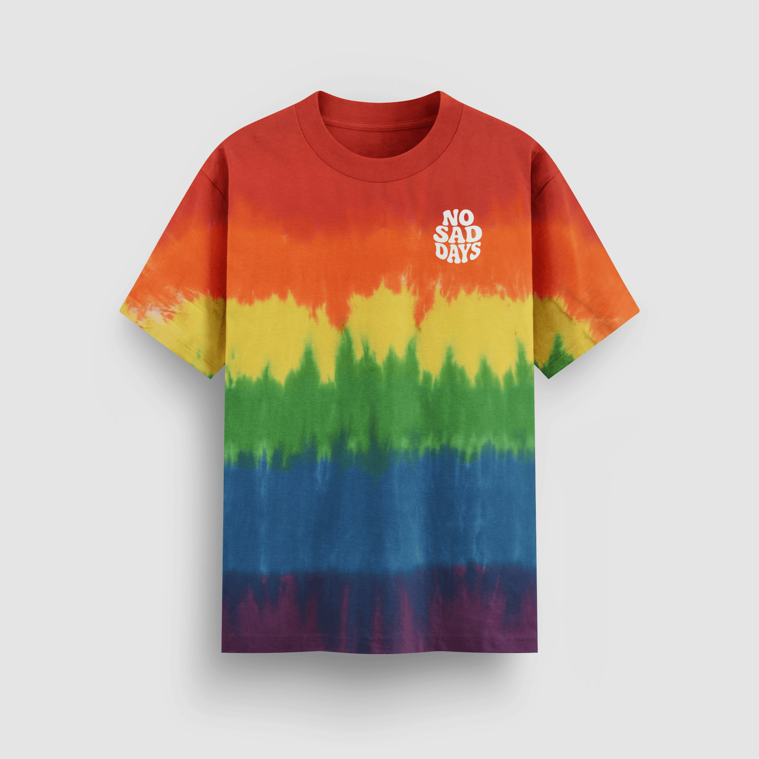 You Belong Here Pride Tie - Dye Tee - No Sad Days